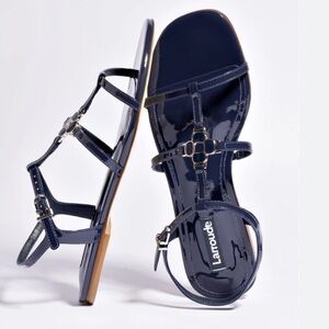 Larroude Hana Strappy Sandals